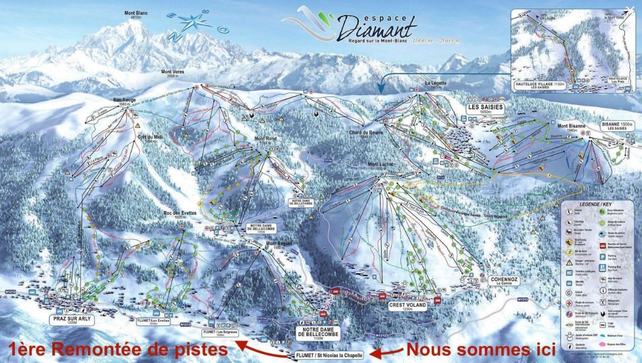 Апартаменты La Taniere De Sven - Vue Montagne Saint-Nicolas-la-Chapelle  Экстерьер фото